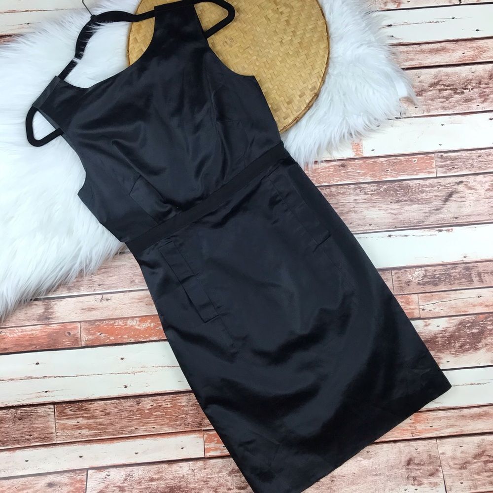 Marc jacobs little‎ black dress satin sleeveless